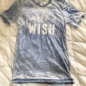 Make a wish t-shirt